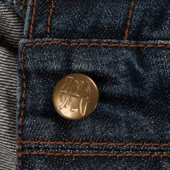 Jean Paul Gaultier Corset Waist Denim Jacket IT 42 - Picture 16 of 16